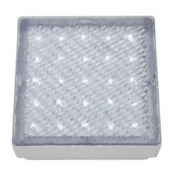 Nedgravet Udebelysning|Udendørs Spot ^ Searchlight LED indbygget gulvlampe Walkover, IP68 15x15cm