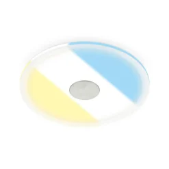 Briloner Loftlamper|Indbygningsspots > LED indbygget loftslampe 784 IP44 CCT Switch Ø 17cm