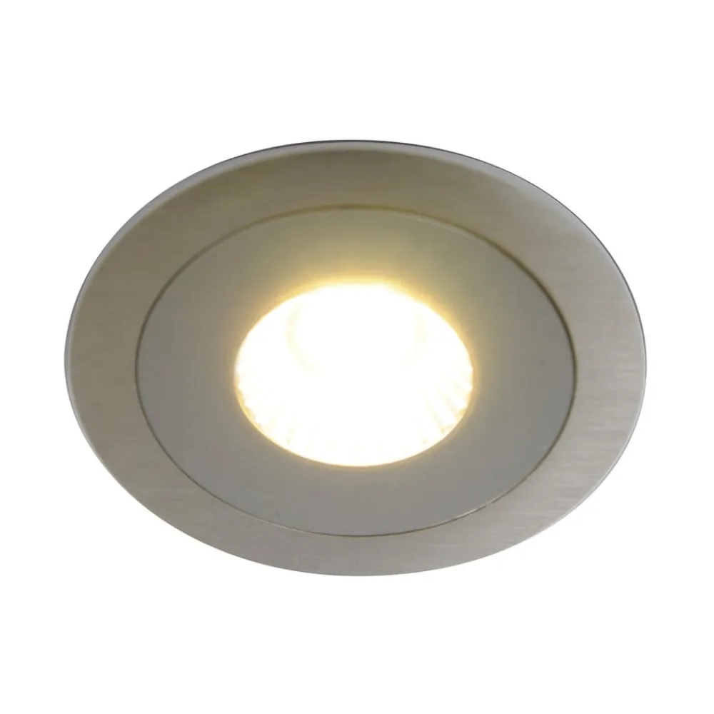 Hera Underskabsbelysning > LED-indbygget spot til møbler AR 68 4W stål 3.000K