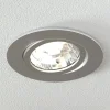 MEGAMAN Loftlamper|Indbygningsspots > LED indbygningslampe Rico 6,5 W børstet stål