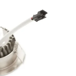 MEGAMAN Loftlamper|Indbygningsspots > LED indbygningslampe Rico 6,5 W børstet stål