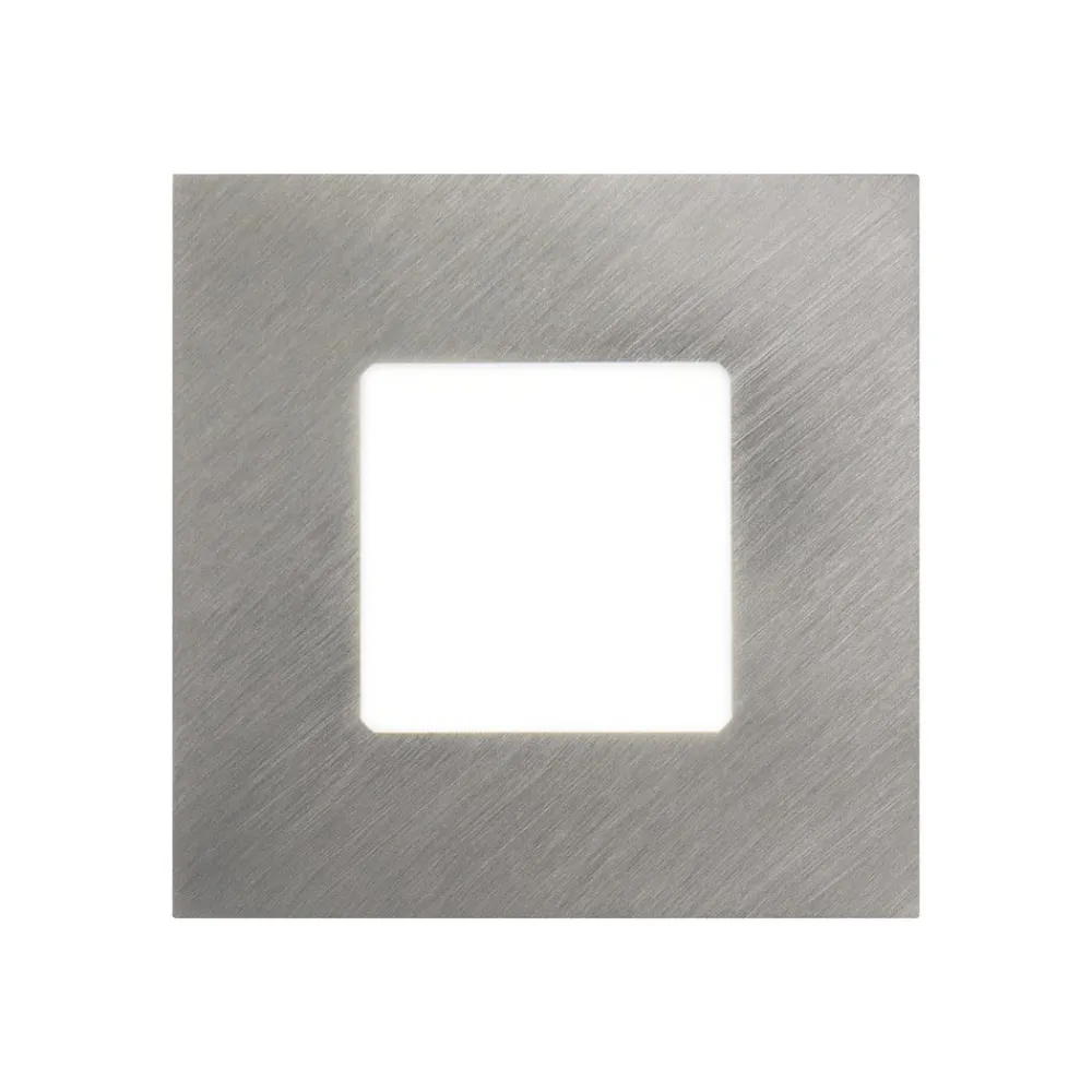 Indbygningsspots|Spotlights ^ Heitronic LED-indbygningslampe til indbyggede kasser, sølv