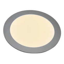 Heitronic Indbygningsspots > 27636 LED-indbygningspanel, flad, rund, 12 W