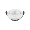 Sigor Indbygningsspots > LED indbygningsspot Diled, Ø 8,5 cm, 6 W, 3.000 K, hvid