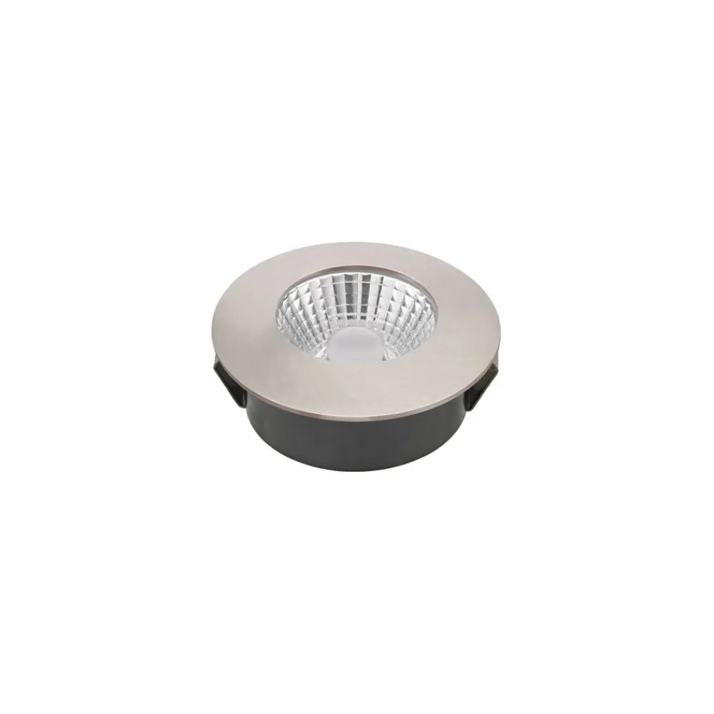 Indbygningsspots ^ Sigor LED-indbygningsspot Diled, Ø 6,7 cm, Dim-To-Warm, stål