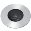 FARO BARCELONA Nedgravet Udebelysning|Udendørs Spot > LED-indbygningsspot Grund, nikkel, Ø 9 cm, aluminium/stål