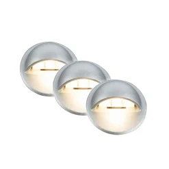 Briloner Nedgravet Udebelysning|Udendørs Spot > LED-indbygningsspot 3922034, IP65, 12 V, startsæt med 3, Ø 3,5 cm