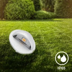 Briloner Nedgravet Udebelysning|Udendørs Spot > LED-indbygningsspot 3922034, IP65, 12 V, startsæt med 3, Ø 3,5 cm