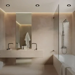 Loftlamper|Indbygningsspots ^ Briloner LED-indbygningsspot Kulana sort sæt af 3 IP65