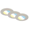 Briloner Indbygningsspots > LED-indbygningsspot 7598 3sæt CTS nikkel mat