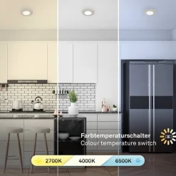 Briloner Indbygningsspots > LED-indbygningsspot 7598 3sæt CTS nikkel mat