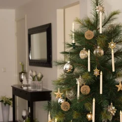 Konstsmide Christmas Julepynt|Julelyskæder > LED-juletræslys kabelløs, ekstra sæt 16 cm