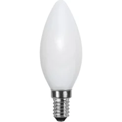 STAR TRADING Led Pærer > LED-kertepære E14 2.700 K, opal, Ra90 4,7 W