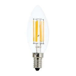 ORION Dæmpbar Led-Pære|Filament Pære > LED-kertepære E14 4,5 W C35 Filament 827 dæmpes