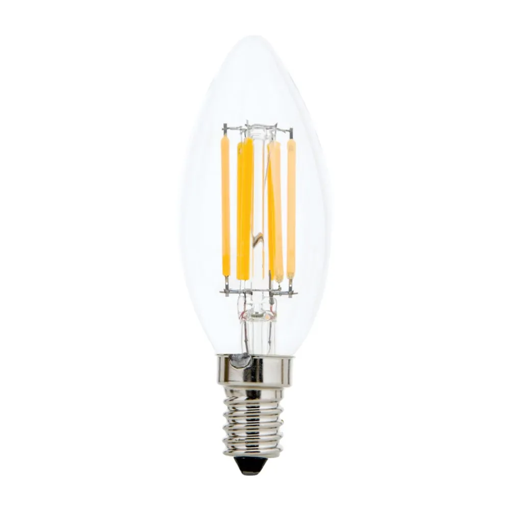 ORION Dæmpbar Led-Pære|Filament Pære > LED-kertepære E14 4,5 W C35 Filament 827 dæmpes