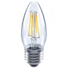 Sylvania Filament Pære|Led Pærer > LED-kertepære E27 4,5 W 827 filament, klar