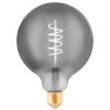 Filament Pære|Led Pærer ^ EGLO LED-kugle E27 G125 4W glødetråd sort-transparent