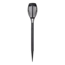 Näve Dekorationsbelysning|Solcellelamper > LED-lampe med jordspyd FANILO, sort, 45 cm, 5 stk. IP44