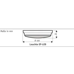 Loftventilatorer ^ CasaFan LED lampe til Eco Plano II, hvid