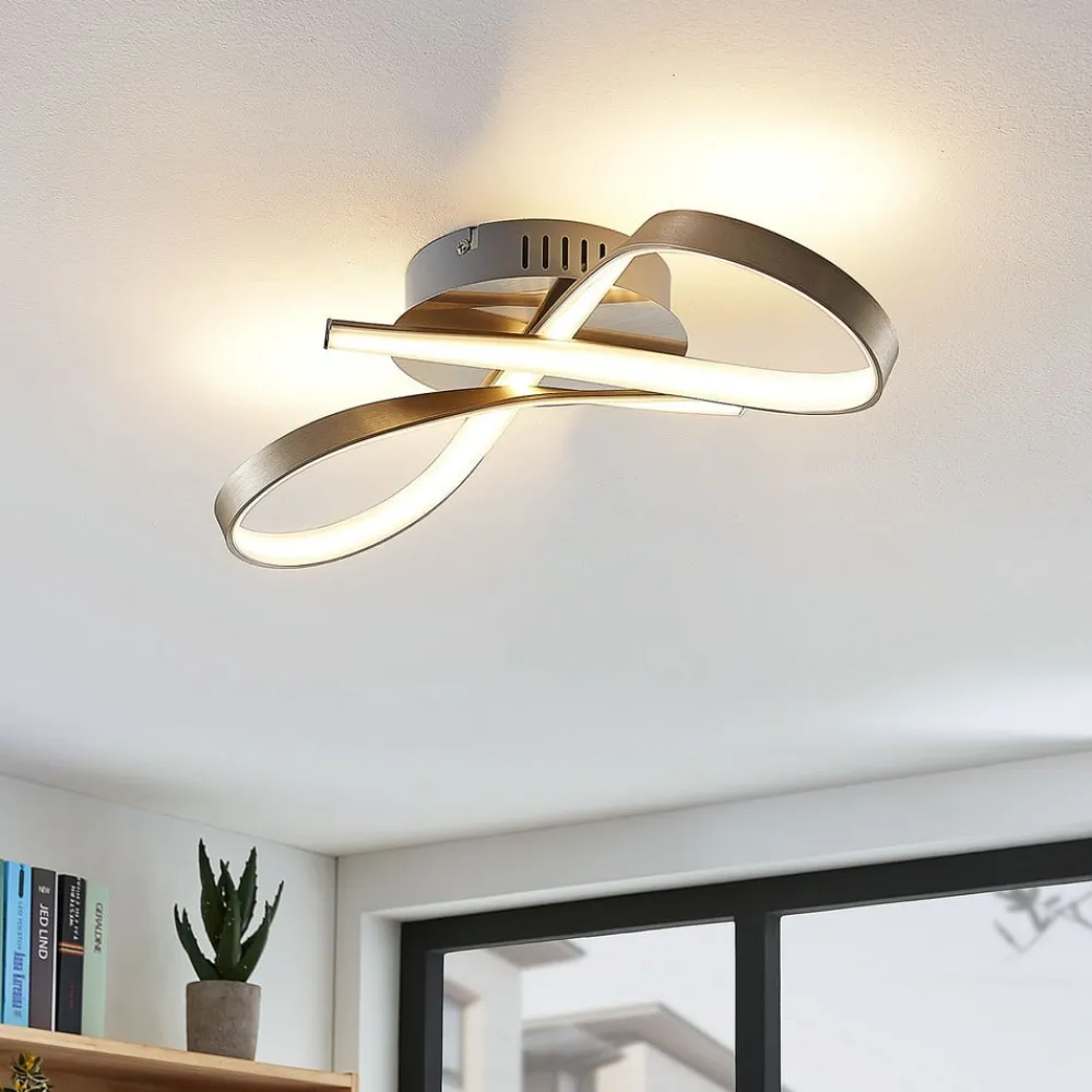 Lindby Loftlamper > LED loftlampe Alana i sløjfe form