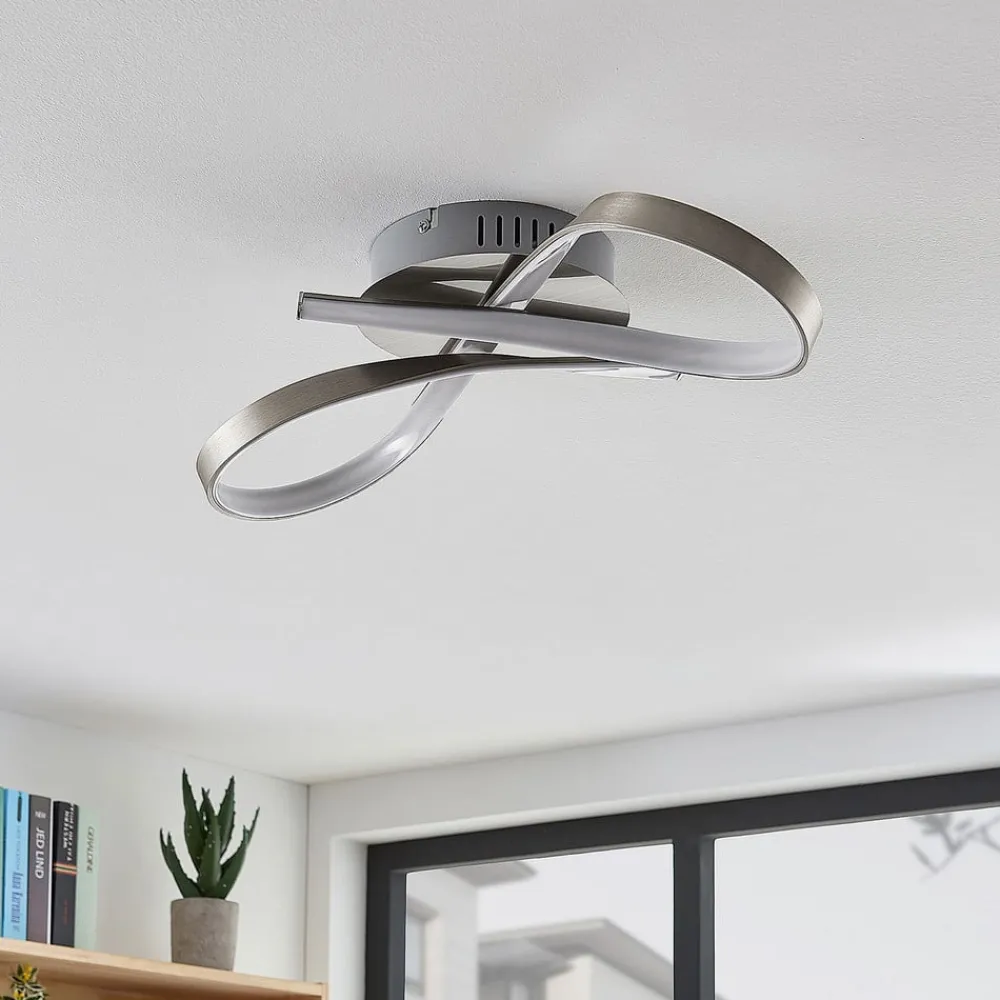Lindby Loftlamper > LED loftlampe Alana i sløjfe form