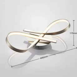 Lindby Loftlamper > LED loftlampe Alana i sløjfe form