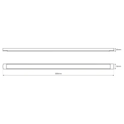 Milagro Lighting Arbejdsrum/Kontor|Loftlamper > LED-loftlampe Batten, længde 120 cm, aluminium, hvid, 4.000 K