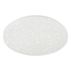 Loftlamper ^ Briloner LED-loftlampe Brili Splash, IP44, hvid, 4.000K