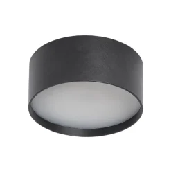 Udendørs Loftlamper ^ CMD LED-loftlampe 9092, Ø 12 cm, antracit, IP44, metal