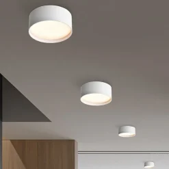 CMD Udendørs Loftlamper > LED-loftlampe 9194, Ø 15 cm, hvid, IP44, metal