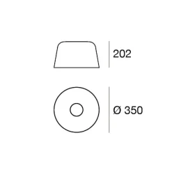Linea Light Loftlamper > LED-loftlampe Delfi_S, sort, Ø 35 cm, metal