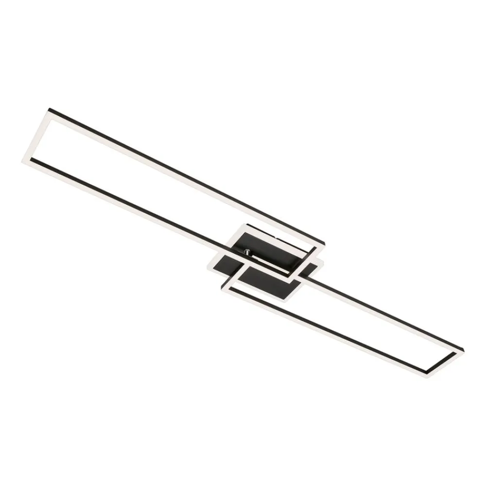 Briloner Arbejdsrum/Kontor > LED-loftlampe Frame CCT fjernbetjening sort