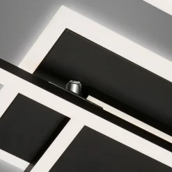 Briloner Arbejdsrum/Kontor > LED-loftlampe Frame CCT fjernbetjening sort