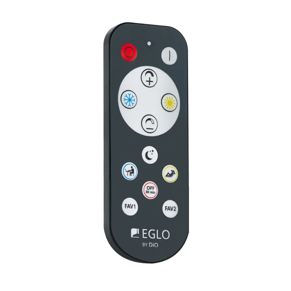 EGLO Loftlamper|Loftlamper > LED-loftlampe Gafares, guld, aluminium, 41 cm fjernbetjening CCT