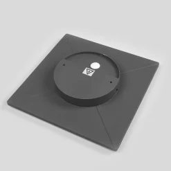 Lucande Terrassebelysning|Udendørs Loftlamper > LED-loftlampe Henni, IP65, sensor, 30x30 cm, antracit