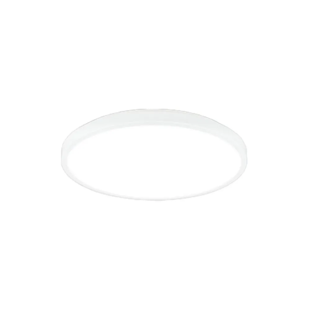 Arbejdsrum/Kontor ^ Briloner LED-loftlampe Kaida, hvid, Ø 30 cm, energiklasse A, 4.000 K