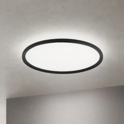 ORION Loftlamper > LED-loftlampe Kant, Ø 60 cm sort, CCT metal/plast