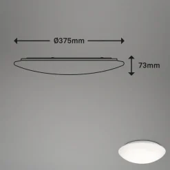 Briloner Loftlamper > LED-loftlampe med sensor Elipso IP44 4.000K Ø38cm