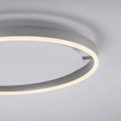 JUST LIGHT. GmbH Loftlamper|Loftlamper > LED-loftlampe Ritus, Ø 39,3 cm, aluminium