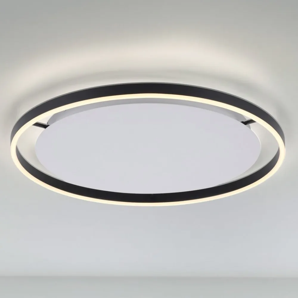 JUST LIGHT. GmbH Loftlamper > LED-loftlampe Ritus, Ø 58,5 cm, antracit