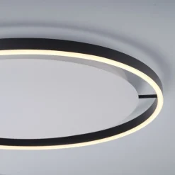 JUST LIGHT. GmbH Loftlamper > LED-loftlampe Ritus, Ø 58,5 cm, antracit