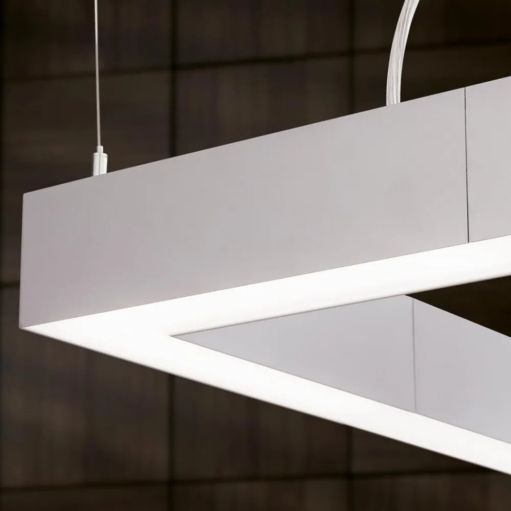 ORION Arbejdsrum/Kontor > LED loftlampe Sando med ophængningssæt 30x30 cm