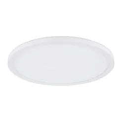 Globo Loftlamper > LED-loftlampe Sapana, hvid, Ø 42 cm, plast, IP44