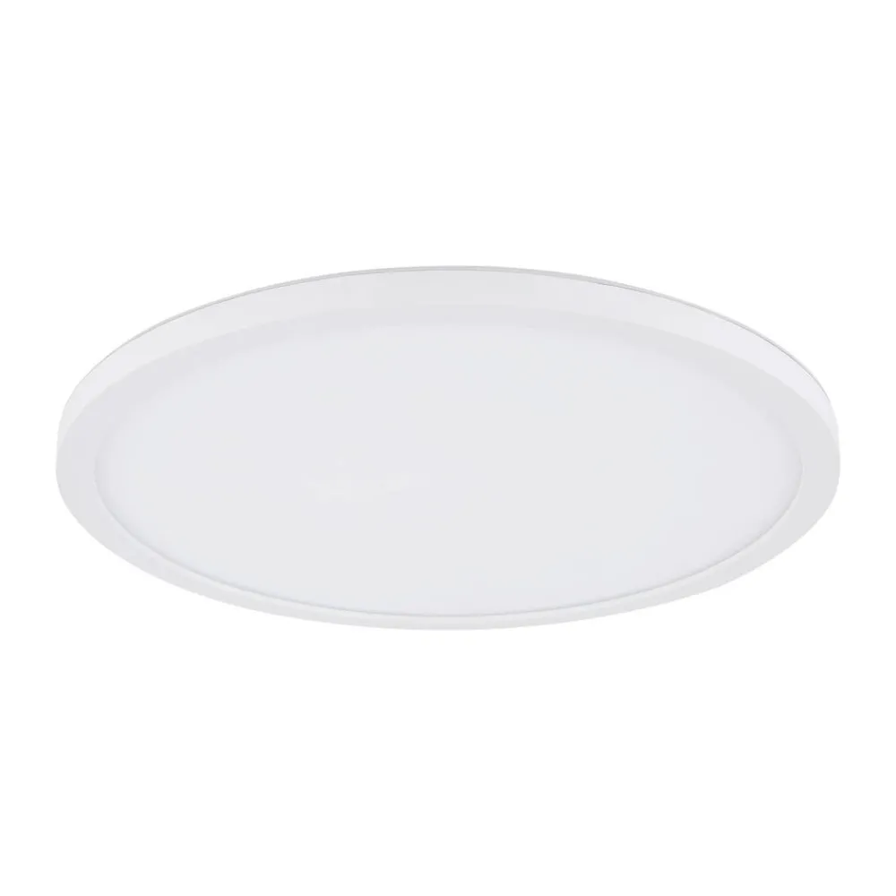Globo Loftlamper > LED-loftlampe Sapana, hvid, Ø 42 cm, plast, IP44