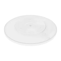 Globo Loftlamper > LED-loftlampe Sapana, hvid, Ø 42 cm, plast, IP44