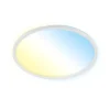 Arbejdsrum/Kontor ^ Briloner LED-loftlampe Slim S dæmpbar CCT hvid Ø 29 cm