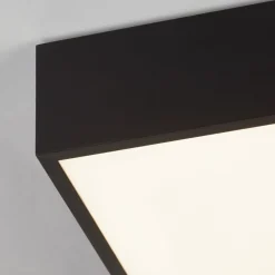 Searchlight Loftlamper > LED-loftlampe til badeværelset Zeus, sort, længde 30 cm, metal