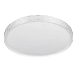 Reality Leuchten Loftlamper|Loftlamper > LED-loftlampe Varda, hvid, Ø 39 cm, fjernbetjening