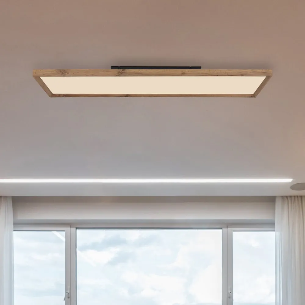 Arbejdsrum/Kontor|Loftlamper ^ Globo LED-loftslampe Askepot træ CCT 120 x 30 cm