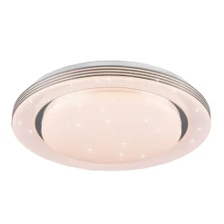 Reality Leuchten Loftlamper > LED-loftslampe Atria, Ø 48 cm, hvid, plast, CCT